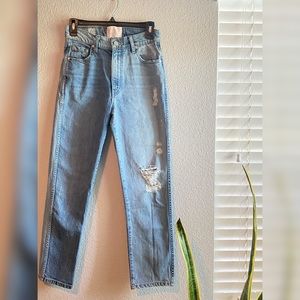 Revice- High waisted straight leg